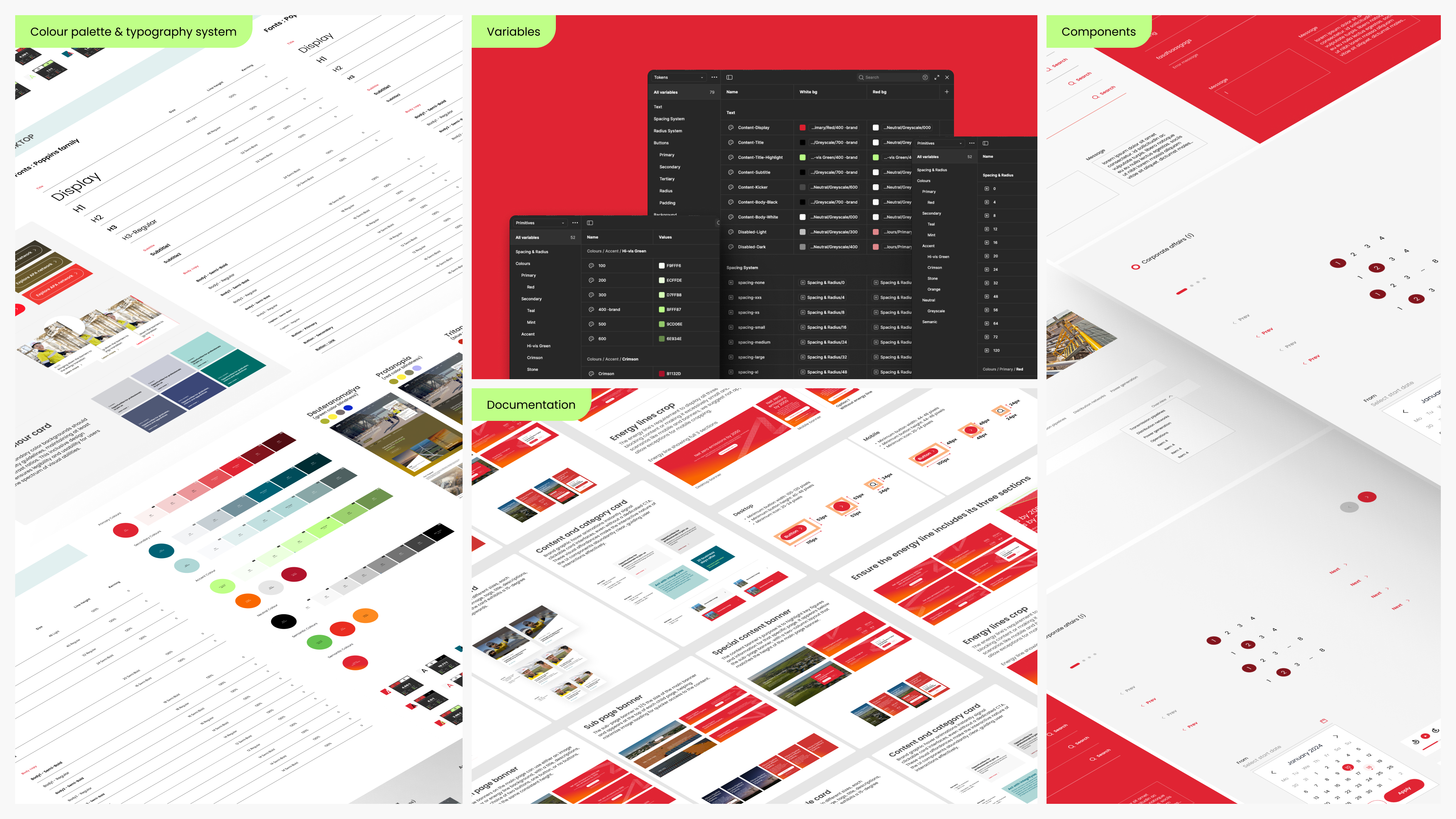 APA Group design system overview with reusable components and tokens